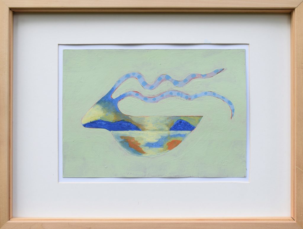 Peter Huf, "ohne Titel", 30 x 40 cm (gerahmt), 450 EUR
